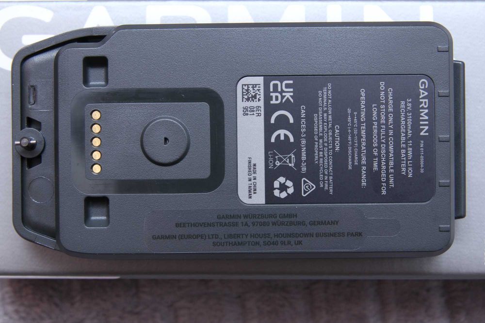 Змінна літієво-іонна батарея для GPS-навігатор Garmin Montana 700