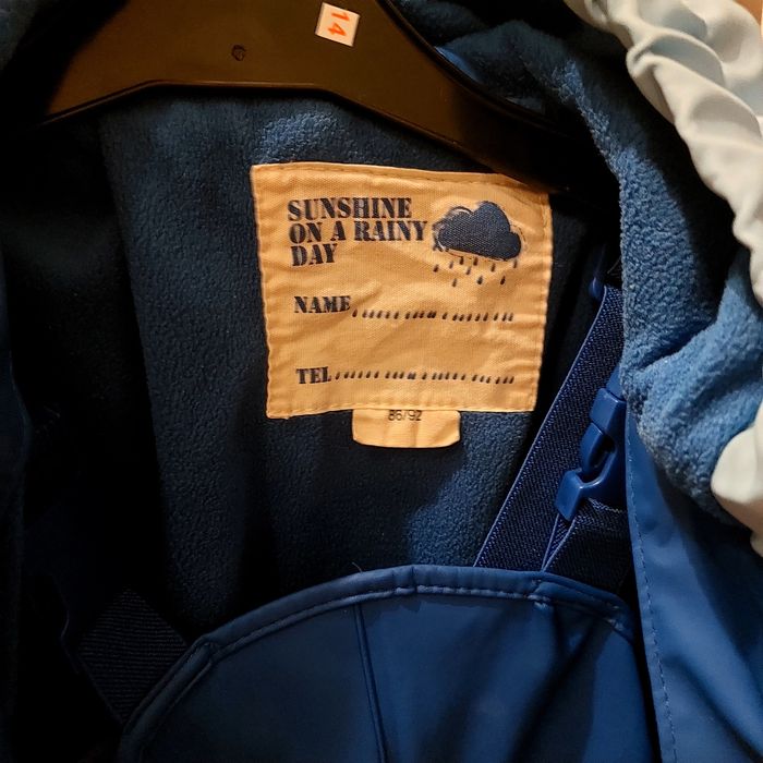 Komplet przeciwdeszczowy dla chłopca