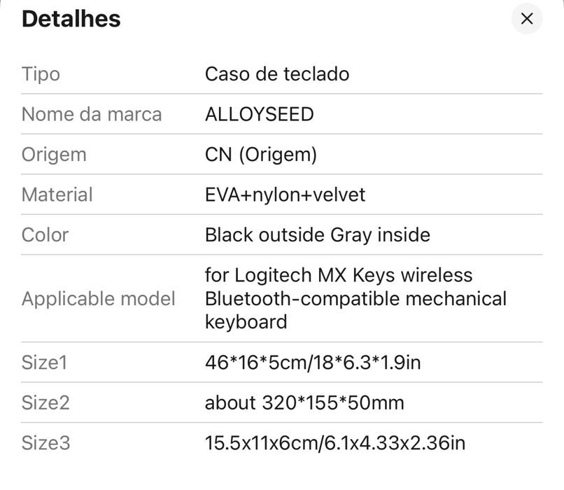 Bolsa de Transporte Teclado
