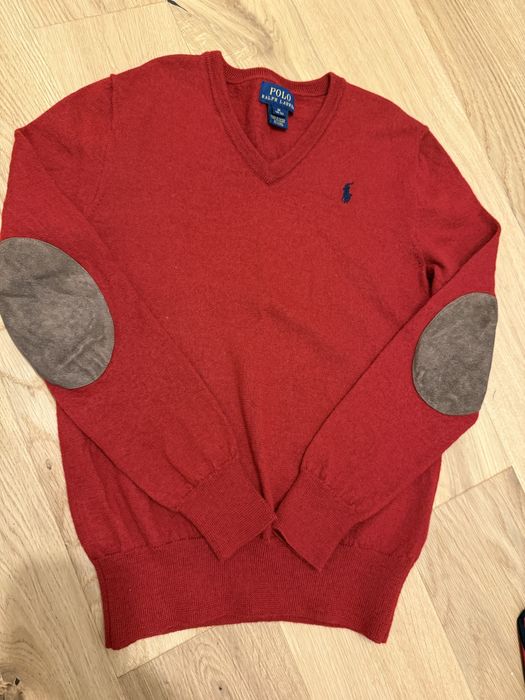 Ralph Laueren sweter merino wełniany