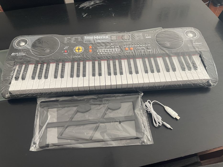 Teclado electrónico Sound Master MQ-6115 - NOVO /SELADO