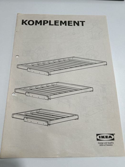 Calceiro para Estrutura de Roupeiro PAX 50cmx58cm