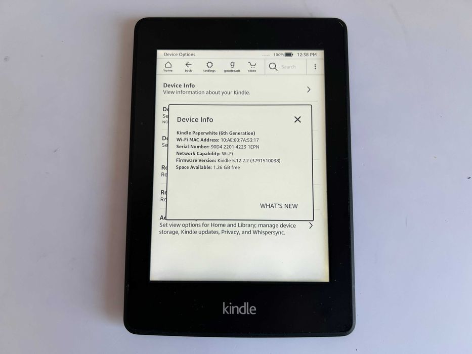 Електронна книга Kindle Paperwhite 6th Gen + Чохол