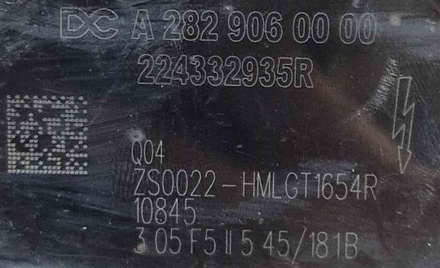 Bobine de Ignição A2829060000 - RENAULT CAPTUR II