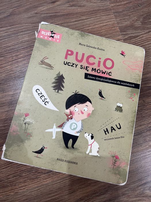 Pucio uczy się mówić