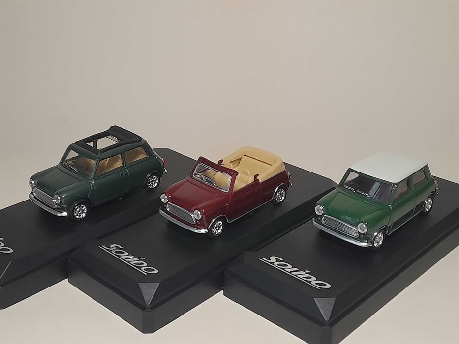 Три коллекционных модели SOLIDO Mini, 1/43