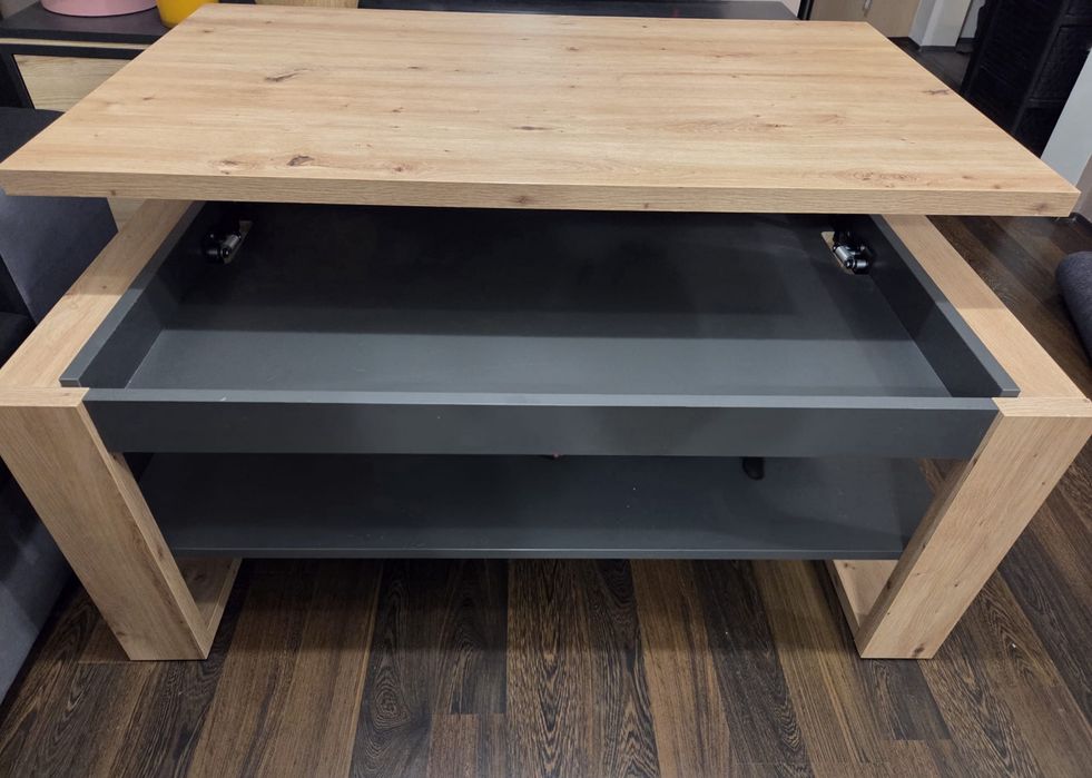 Ława z podnoszonym blatem