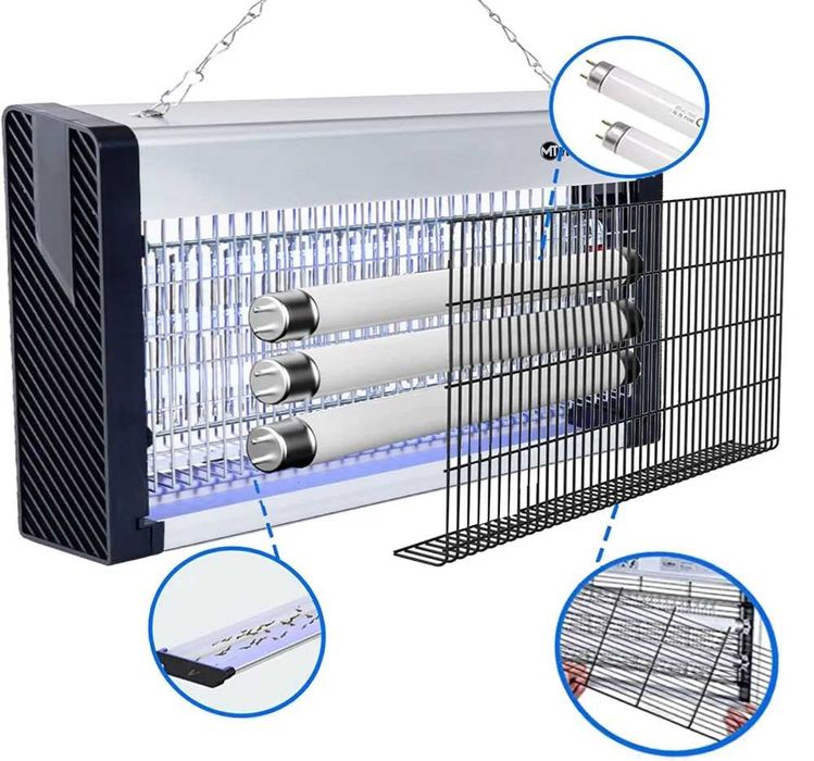Лампа від комарів, молі, мух, ос MalTec 60W EGO-01B-60W, от комаров