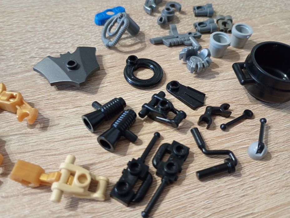 Akcesoria elementy LEGO City, Castle, Batman, Ninjago itp.