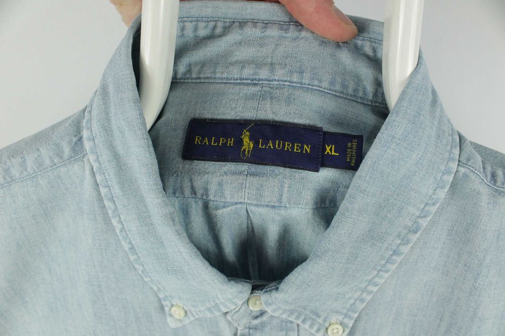Стильна брендова сорочка рубашка Polo Ralph Lauren Chambray Shirt Розмір ХЛ