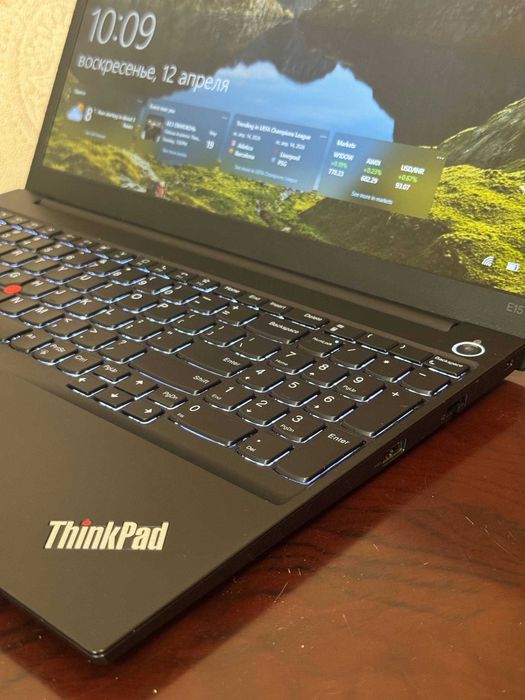 Ноутбук Lenovo Thinkpad E15 IPS E15 Black i5 11th 4.2ГГц ОЗУ 8.0ГБ DDR4 SSD 256GB. Бизней ноутбук