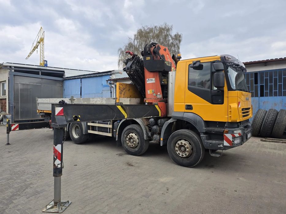 Iveco Eurotrakker 410.EH PALFINGER PK 56002E  Stan BDB.Mocny HDS PALFINGER!Przedluzka + pilot!!79 000 Euro netto