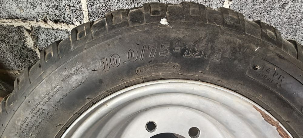 Koła bezdętkowe do przyczepy