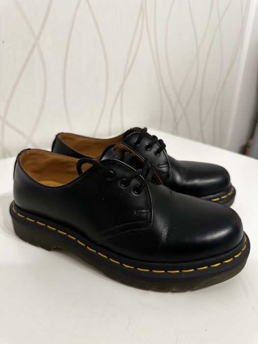 Dr. Martens 1461 — Black Smooth туфлі