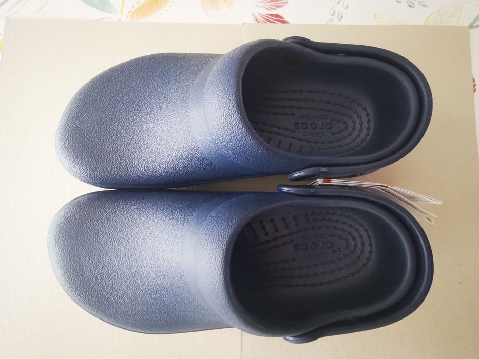 Crocs azuis 36-37 mulher