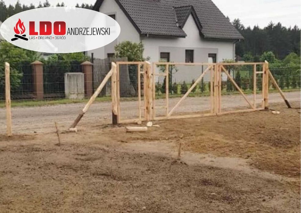 Ogrodzenie budowlane z siatki leśnej płot tymczasowy