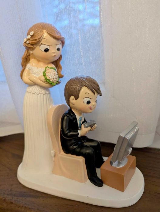 Topper figurka na tort weselny