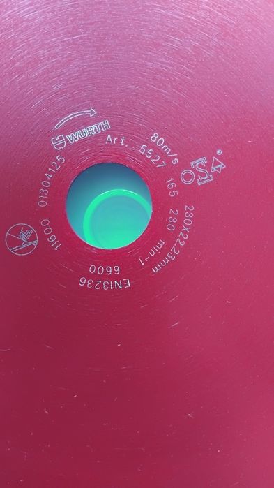 Tarcza do betonu wurth