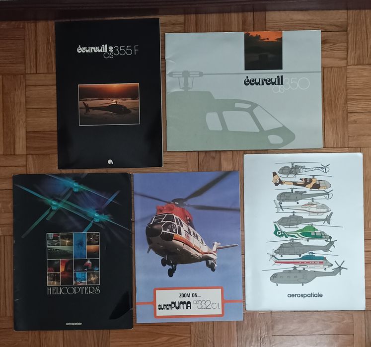 Revistas de aviação: "Helicópteros"