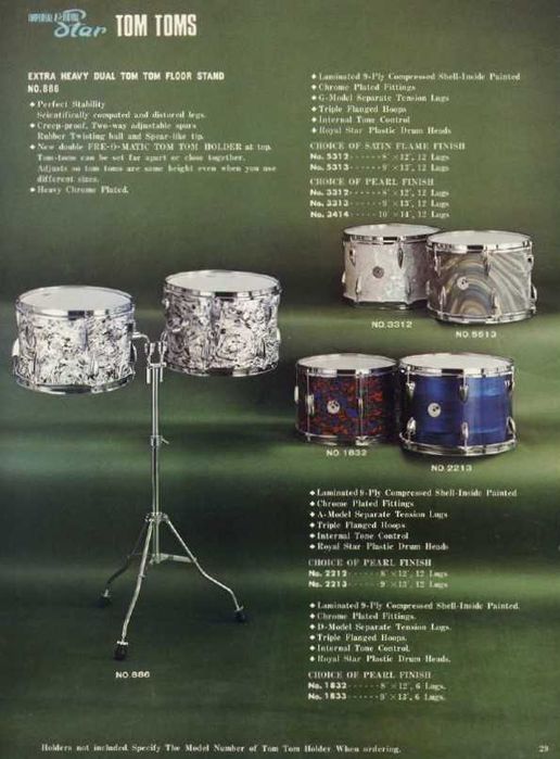 Platforma, statyw pod tomy i talerze perkusyjne TAMA HI-ACE 886