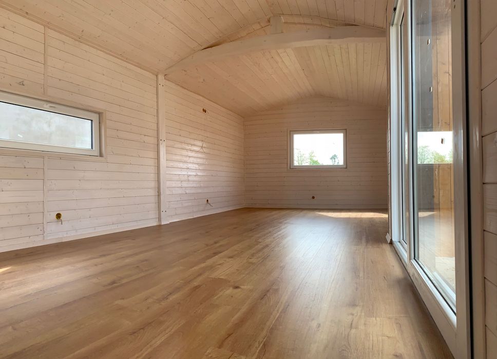 domek mobilny, modułowy 4x12 48m2 CIEPŁY i SOLIDNIE wykonany