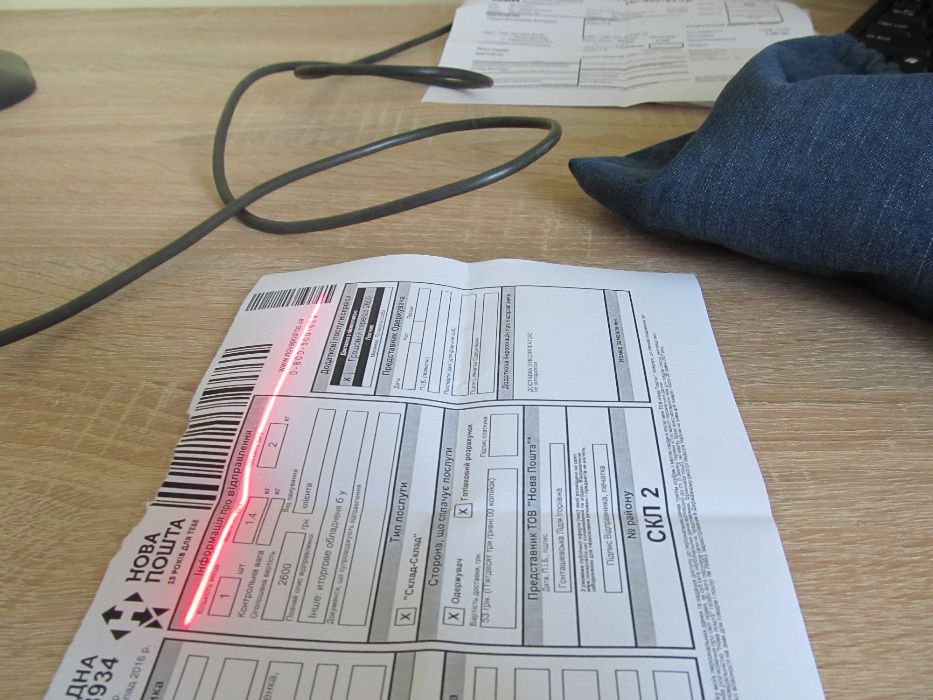 Сканер штрих-кода Motorola (Zebra/Symbol) LS2208 б/у