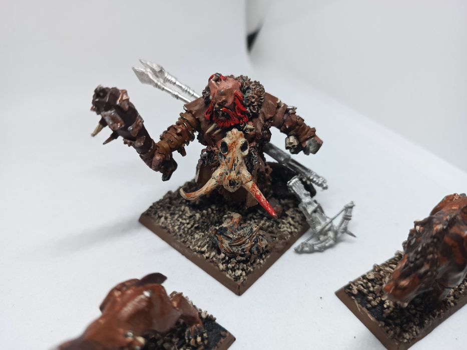 Hunter+ 2x Frost Sabres metal Ogre Kingdoms Warhammer FB