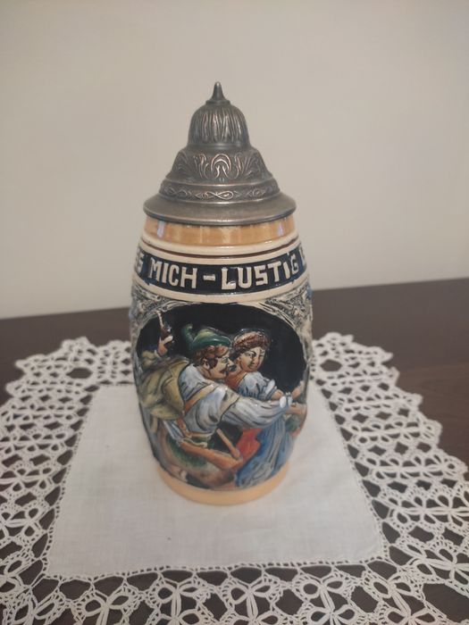 Caneca de cerveja alemã,numerada