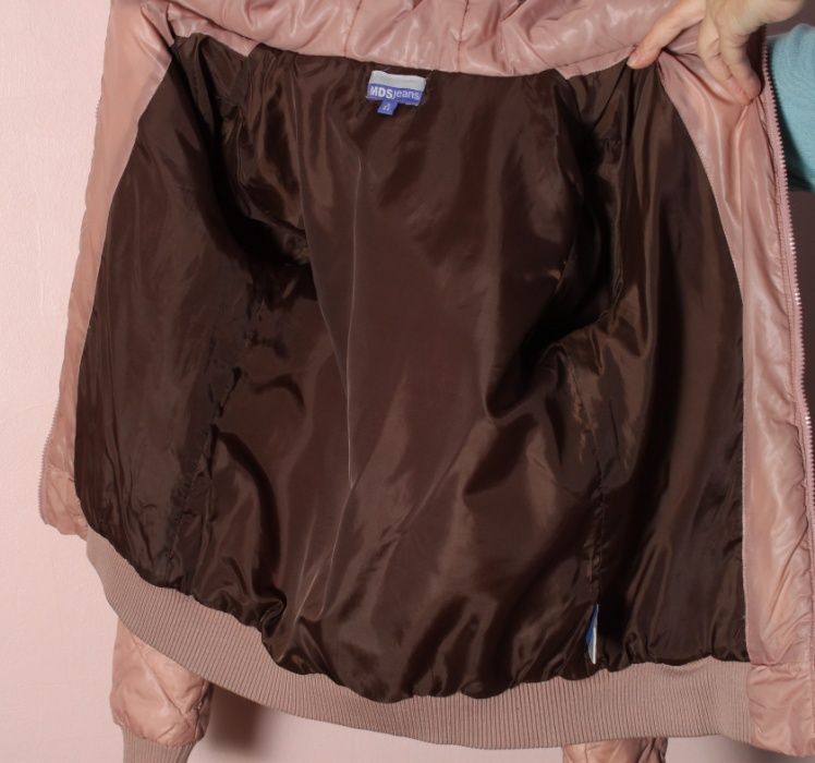 Демисезонная, еврозима куртка MDS jeans( пух+перо), р. 44/ S