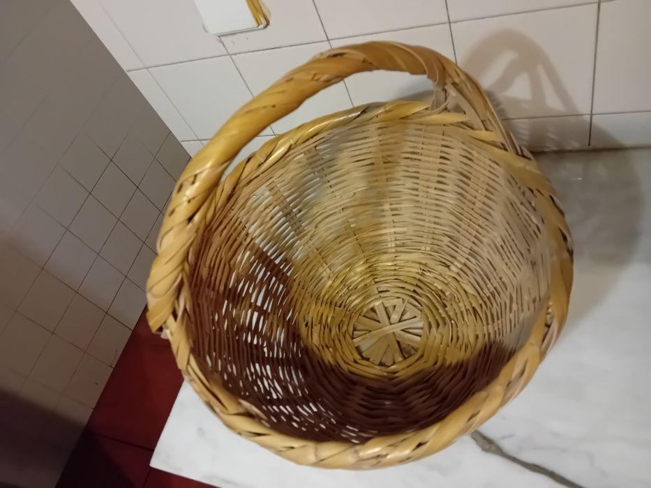 Conjunto de 2 Cestinhas em Verga