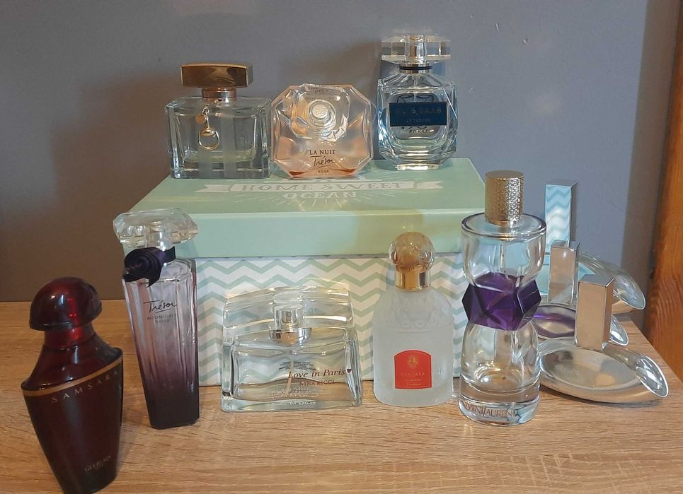 Flakony po oryginalnych perfumach