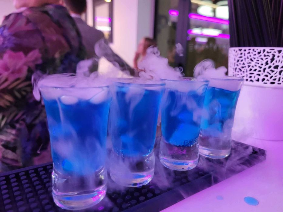 Barman na wesele - Mobilny Drink Bar - Ciężki dym - Fotobudka - Iskry