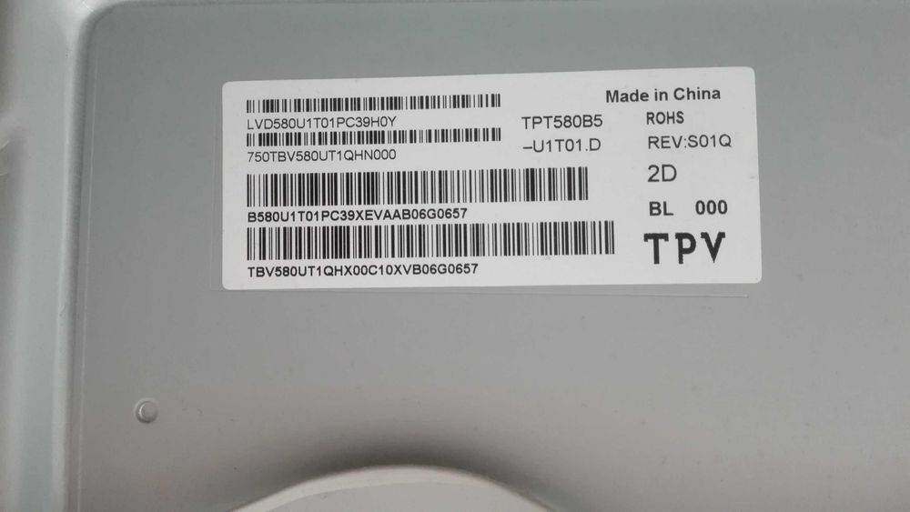 Płyta główna, Telewizor Philips 58"