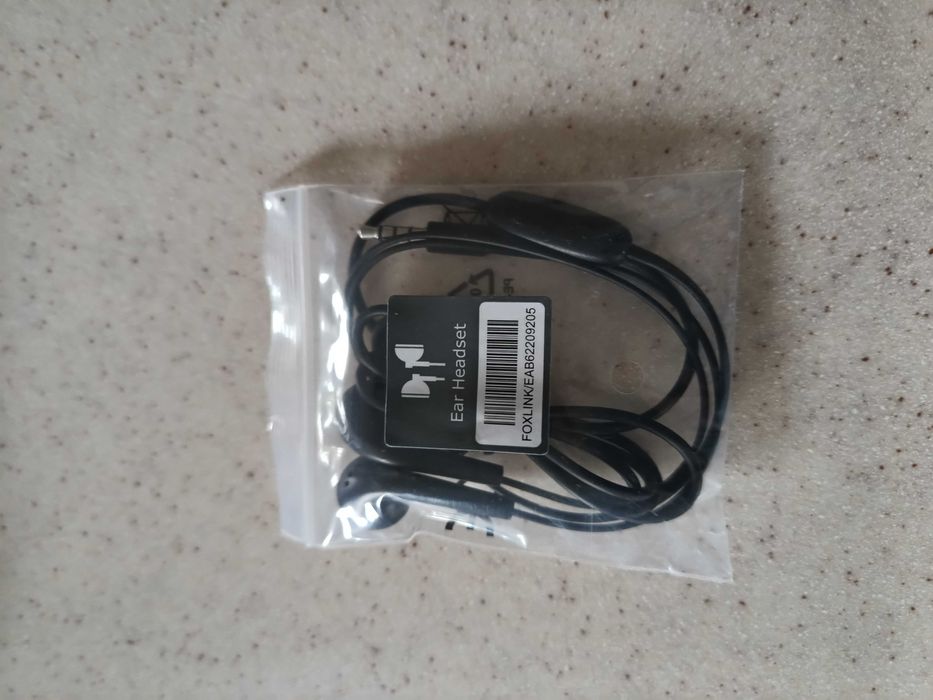 słuchawki przewodowe douszne 2 pary