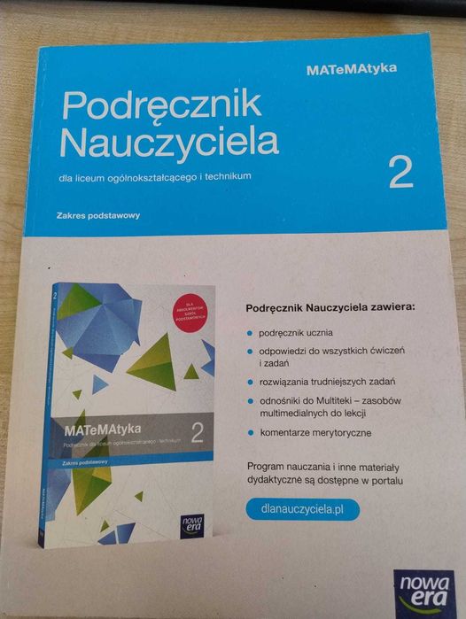 podręcznik nauczyciela Matematyka 2, nowa era. zakres podstawowy