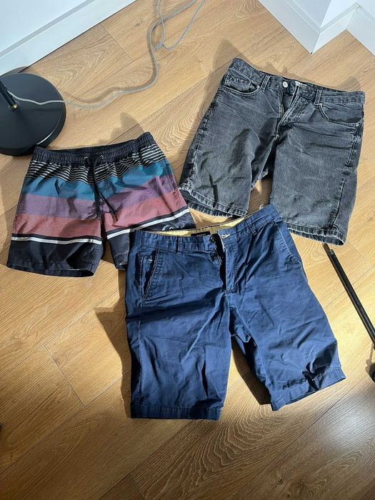 Zestaw męski, paczka ubrań S/M: Levi’s, QOTSA, Cowboy Bebop, Cargo