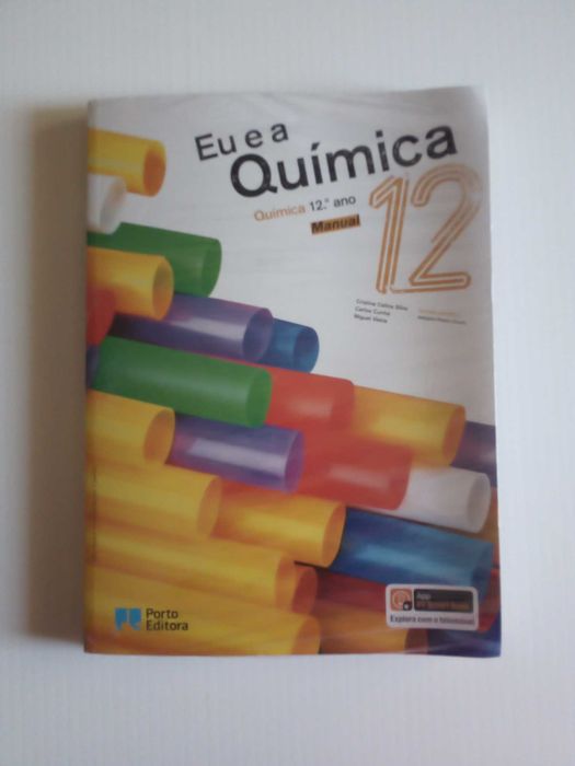 Manual escolar "Eu e a Química", 12º ano