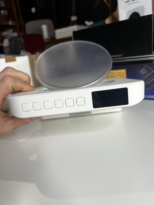 odtwarzacz cd z głośnikami – biurkowy / desktop – nowy