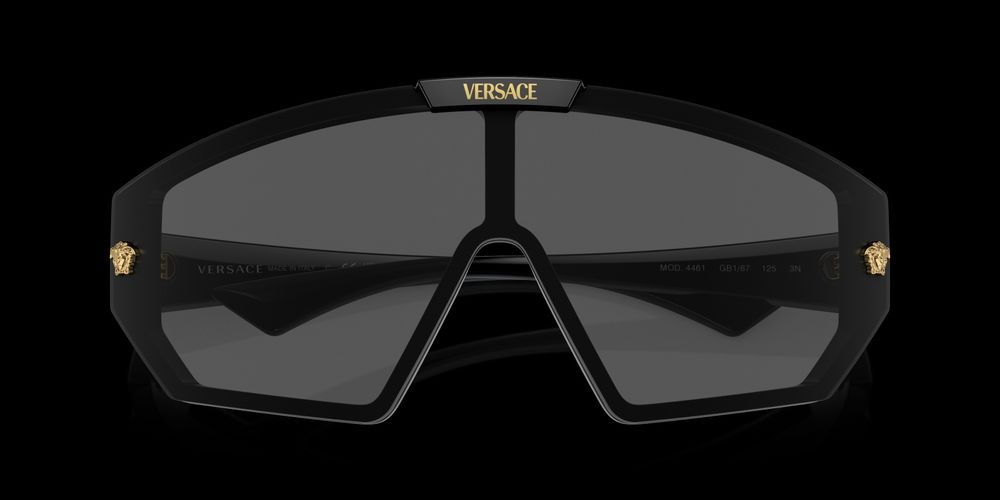 Nowe okulary przeciwsłoneczne Versace VE4461 GB1/87 Unisex oryginalne