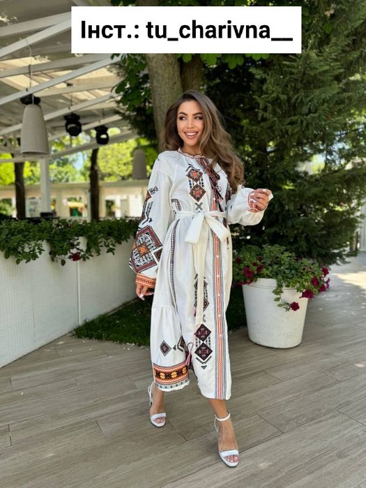 Вишита сукня/сукня-вишиванка/вишите плаття