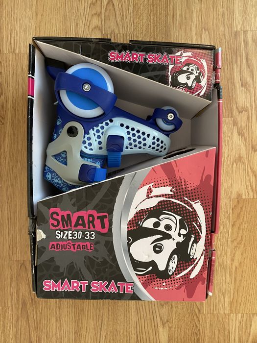 Дитячі ролики квади розсувні Smart Skate (р30-33)