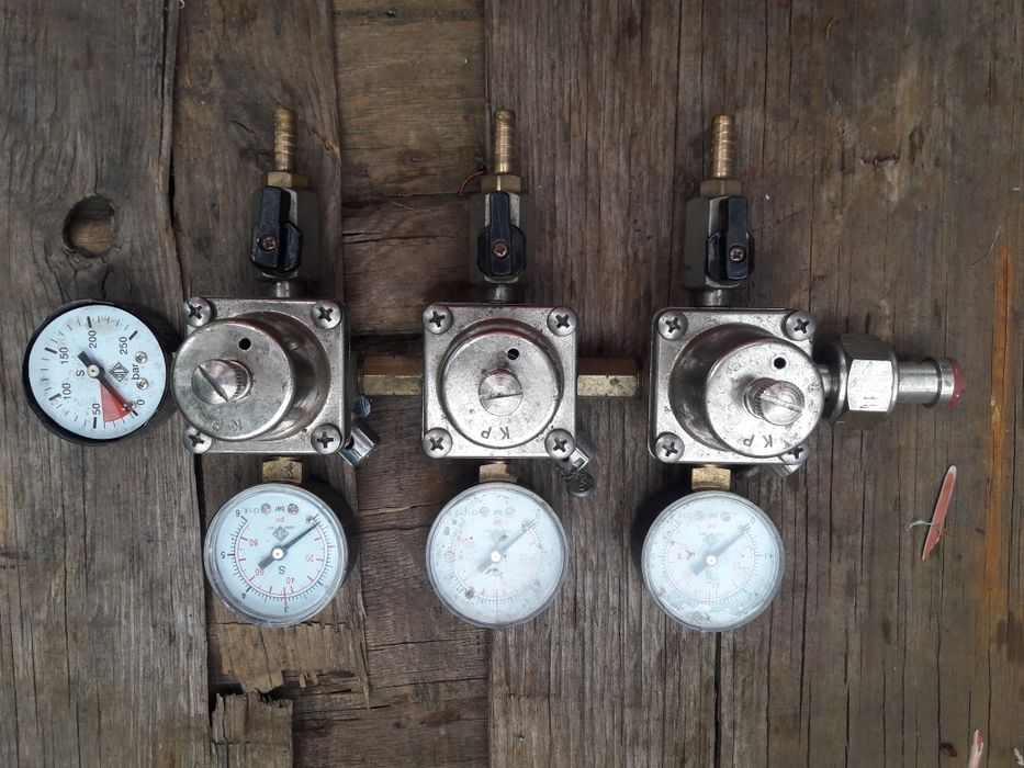 Reduktor co2 piwo piwa akwarium potrojny sprawdzony cornelius odl