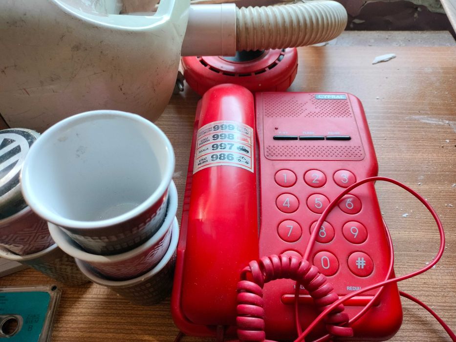 Zestaw PRL starocia vintage radio Lena predom polar prodiż
