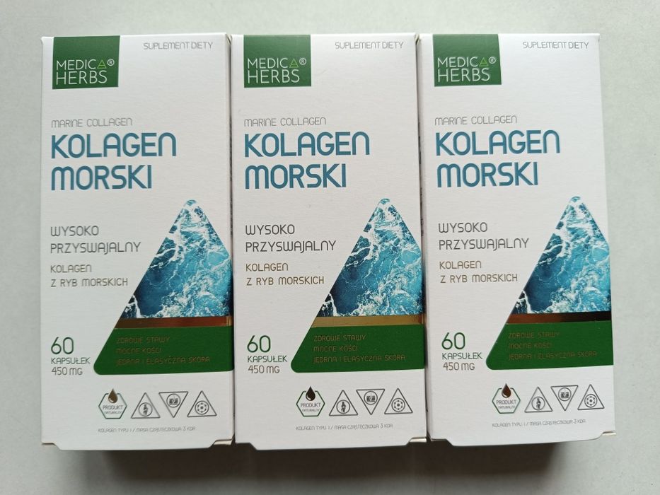kolagen morski Medica Herbs 180 kapsułek