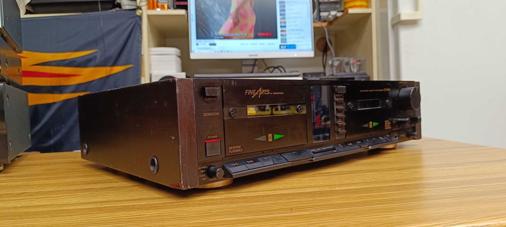 Кассетна дека Grundig Fine Arts T-903 (відео роботи! )