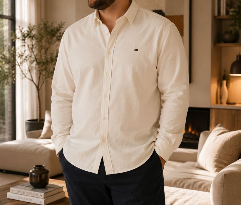 Tommy Hilfiger koszula męska klasyczna Slim Fit  M\L