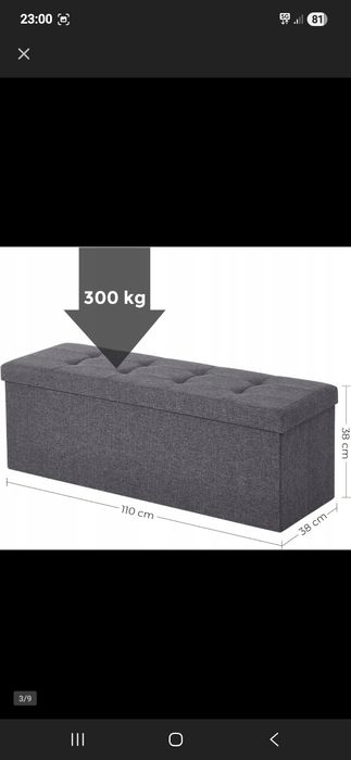 Sprzedam dużą pufe