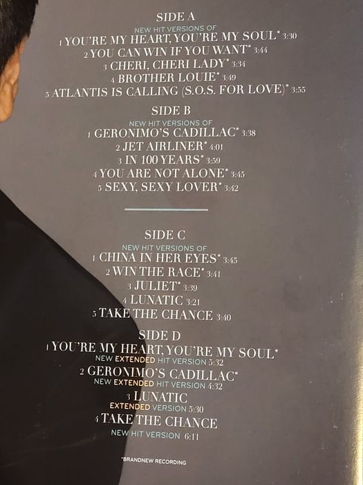 Płyta winylowa LP  podwójny album Modern Talking Thomas Anders History