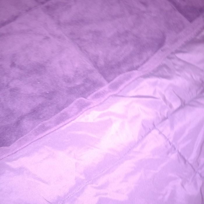 Edredão polar roxo