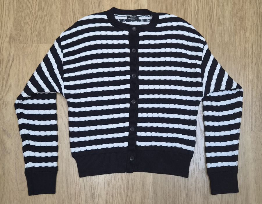 Gruby sweter  warkocze Massimo Dutti 36 38